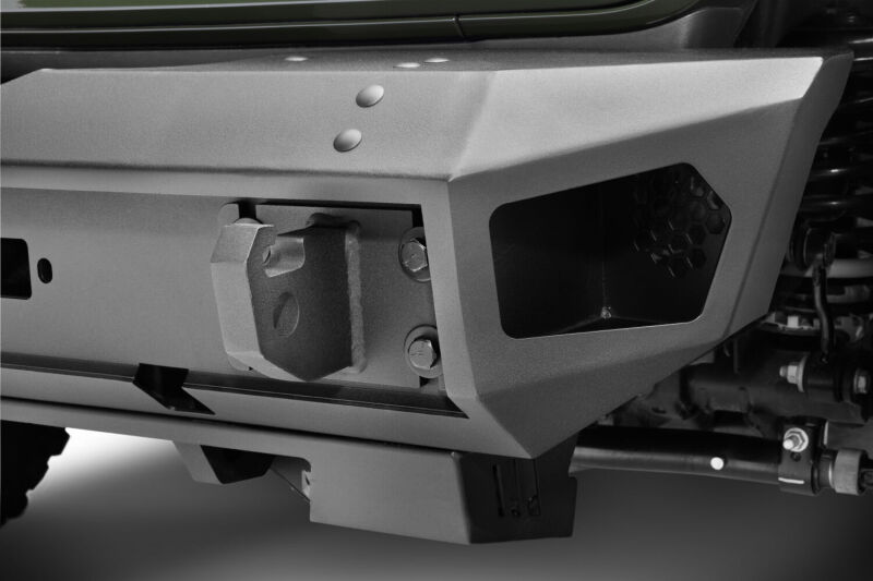 Jeep Wrangler Bumper - Front - Go Rhino - Trailline Stubby - Textured Black - `18-`26